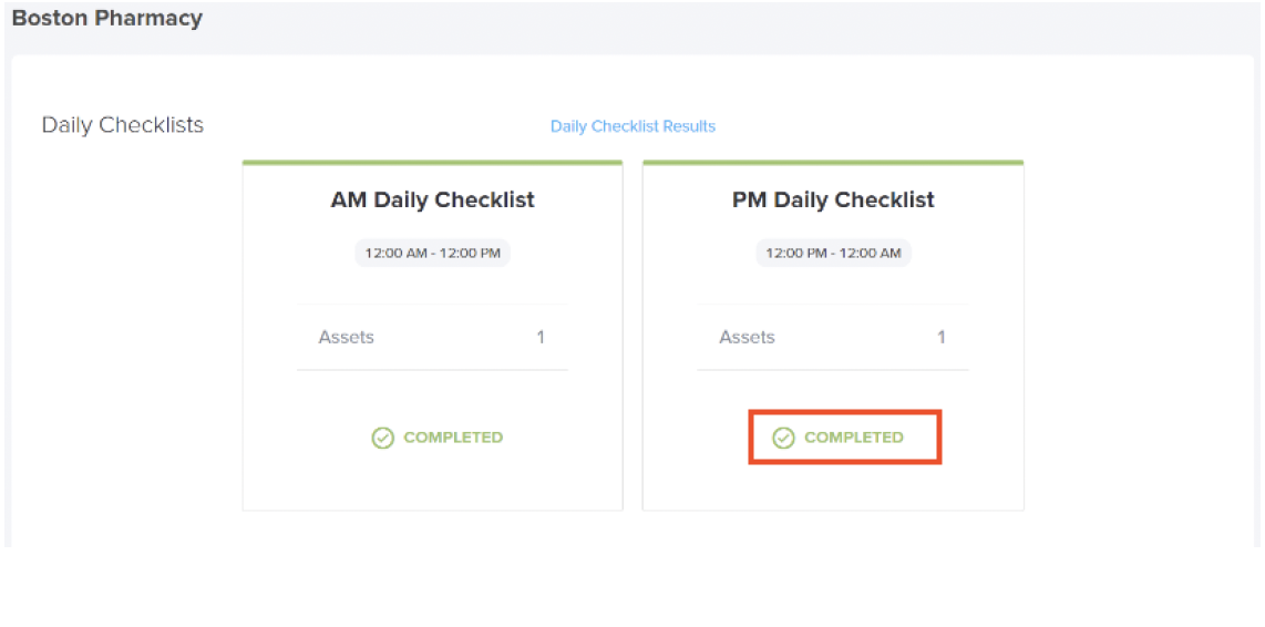 Daily Checklists - Completed Status.png